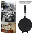 thumbnail image 3 of Waffle Cone Maker Household Kitchen Gas NonStick Egg Roll Pan Mold Press Plate Crispy Omelette Pancake Pan Kitchen Baking Cooking Tools, 3 of 5