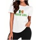 thumbnail image 1 of Mujeres Manga Corta de Verano Tops Día de San Valentín Impreso Cuello Redondo, Camisa de Moda Casual Blusa, 1 of 6