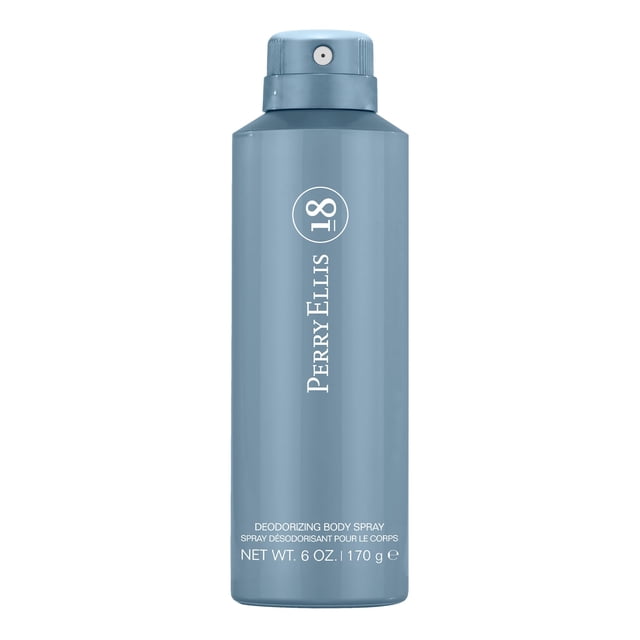 Spray corporal Perry Ellis 18 para hombre, colonia EDT, 180 ml