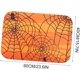 thumbnail image 3 of 3pcs Spider Web Carpet Halloween Floor Decoration Carpet Floor Home Flannel Orange Halloween Print Floor Mat, 3 of 5