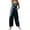 Blue_BB50, variant on Halloween Overalls Women Summer Funny Pumpkins Ghost Printed Loose Wide Leg Jumpsuits with Pockets Green 5XL