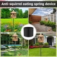 thumbnail image 2 of 3Pcs Elastic Squirrel Baffle Squirrel Proof Spring Metal Hanging Anti-Squirrel Spring Coil Device Stretchable Prevent Squirrel Eating Spring Device for Squirrel Black, 2 of 9