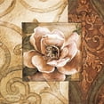 thumbnail image 2 of Linda Thompson 26x26 Gallery Wrapped Canvas Wall Art Titled - Linen Roses II, 2 of 4