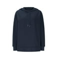 thumbnail image 7 of Guieoi Plus Size Jackets Clearance Women Sweatshirt Plus Size Hoodie Fall Fashion Long Sleeve Jackets Winter Pullover Clothing Tops Blue Black*Friday/Cyber*Monday Clearance, 7 of 7
