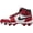 White/Red/Black, variant on Jordan 1 Mid Kid's Boy's Multisport Baseball Football Cleats HF6883 Size 10