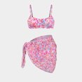 thumbnail image 1 of Traje de baño para mujer, traje de baño con tirantes estampados para mujer, conjuntos de bikini de moda, trajes de baño para mujer, 1 of 4