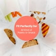 thumbnail image 7 of Fit Meal Prep 1000 Pack Paper Sandwich Bags 6.5 x 6”, Greaseproof Paper Snack Bags, Food Grade Pastry Bag, Recyclable Small Paper Bags, Cookie Sleeves, Food Packaging for Bakery, Donuts, 7 of 7