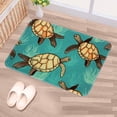 thumbnail image 5 of Turtle Polyester Indoor/Door/Bath Rugs: Non-Slip, Machine Washable Mats, 5 of 6