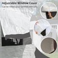 thumbnail image 4 of Gazebo Accessories 12' x 16' Universal Winter Gazebo Cover for Hardtop Gazebos,Enclosed Cover with Sidewalls and Mesh Windows Waterproof (White) by domi outdoor living, 4 of 7