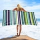 thumbnail image 1 of Toalla de playa de microfibra súper absorbente, fina, compacta, portátil, para viajes, piscina, playa, adultos, hombres, mujeres y niños., 1 of 6