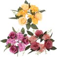thumbnail image 1 of MasteelfCA 3Pcs Candlestick Garland Simulation Candle Ring Wreaths Table Centerpieces Decors, 1 of 7