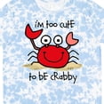 thumbnail image 4 of Inktastic Too Cute Crab T-Shirt, 4 of 5