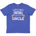thumbnail image 3 of Inktastic Watching Football with my Uncle Youth T-Shirt, 3 of 5