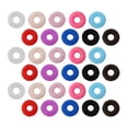 thumbnail image 6 of Raindrops Jewelry Findings 100Pack O-Shaped Stopper Rings Rubber Transparent, 6 of 8
