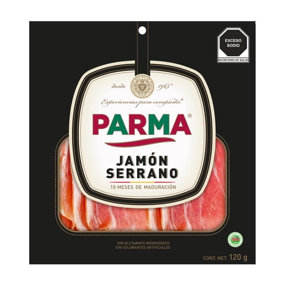 Jamón serrano Parma 120 g