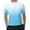 White Gradient Sky Blue, variant on Weilanxin Swim Shirts Short Sleeve for Men Quick Dry Running UPF50  Sun Protection Rash Guard Top Navy Gradient White 2XL
