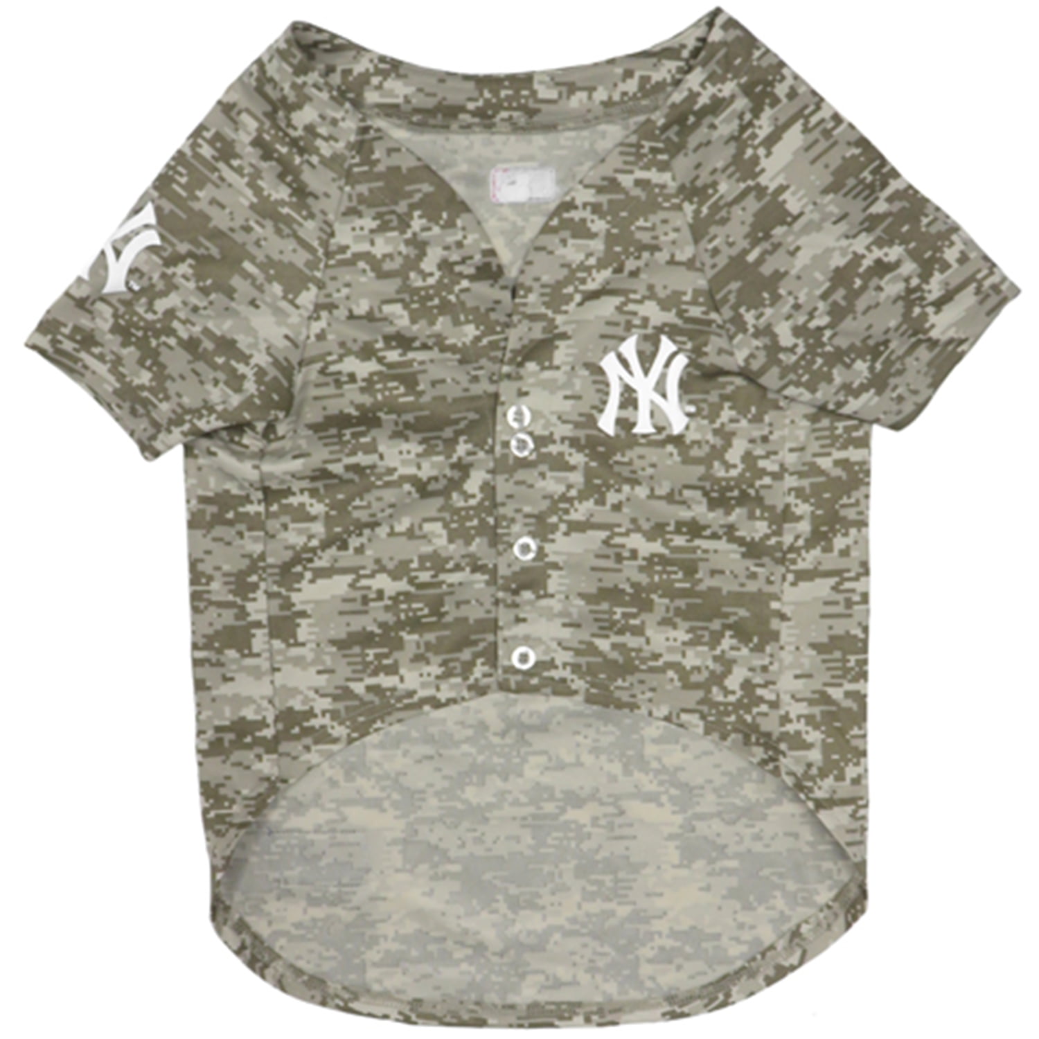 White New York Yankees Dog Jersey Size XS