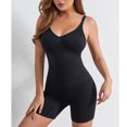 thumbnail image 1 of Traje moldeador de cuerpo para mujer, ropa moldeadora de una pieza, ropa moldeadora de una pieza, traje moldeador con cuello en V, funcionalidad versátil, 1 of 6