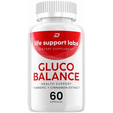 Gluco Balance Capsules – GlucoBalance Natural Blend Glycogen Support, 1 Pack, 60 Capsules
