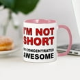 thumbnail image 3 of CafePress - Not Short Concentrated Awesome Mugs - 11 oz Ceramic Mug - Novelty Coffee Tea Cup, 3 of 4