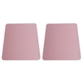 thumbnail image 4 of 2Pcs Mouse Pad 2-Side PVC Leather Waterproof Desk Mat Office Home Mice Protector 27x21cm(Purple Pink ), 4 of 14