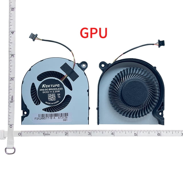 CPU GPU Cooler Cooling Fans for Acer Predator Helios 300 PH317-53 PH315-52 AN515-55 AN515-56 AN515-57 AN515-45 AN517-52 N20C1 GPU OEM