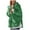 Green, variant on Lndajk Women's Quilted Puffer Jacket Hooded Long Sleeve Zip Up Winter Coat Lightweight Warm Jackets with Pockets Army Green M