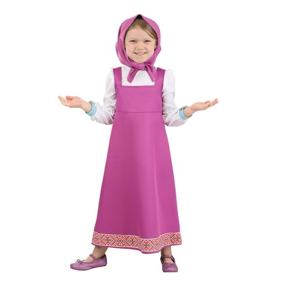 Toddler Masha and the Bear Masha Costume