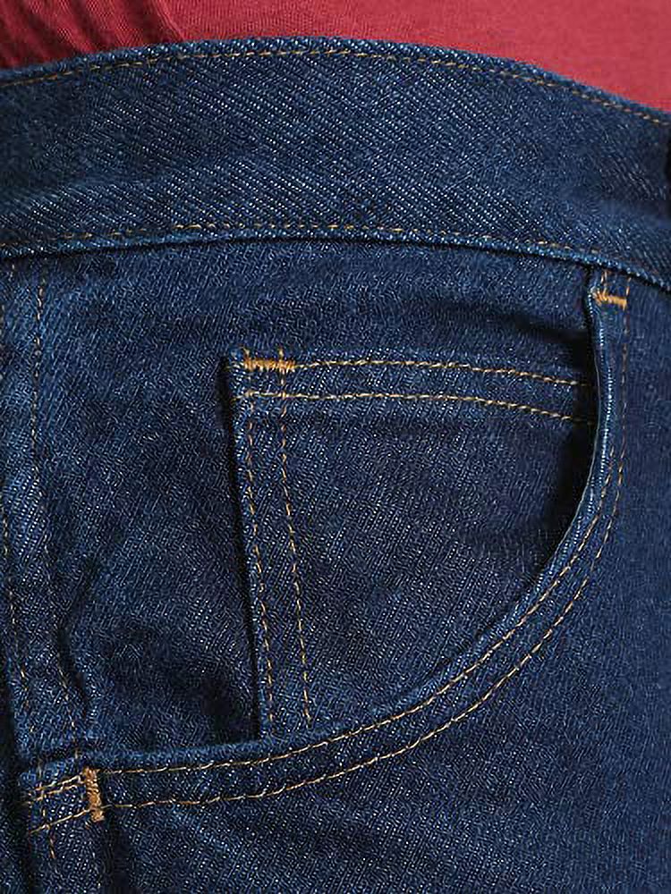 Rustler Classic Men's Regular 5 Pocket Jean, Prewash, 42W x 32L - image 3 of 3
