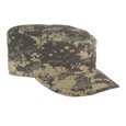 thumbnail image 2 of Rothco Gov't Spec 2 Ply Poly/Cotton Rip-Stop Army Ranger Fatigue Cap - ACU Digital Camo, 7 1/4, 2 of 2