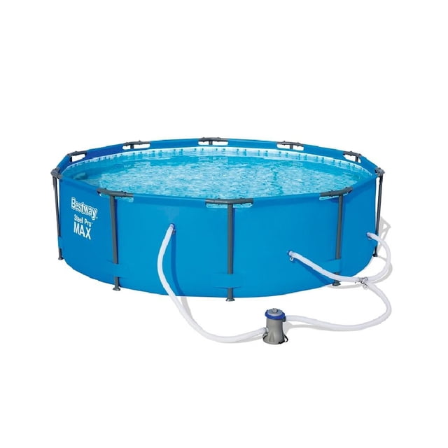 Alberca Tubular Bestway Circular con Bomba para 6 Personas 76 cm x 3.05m