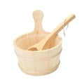 thumbnail image 5 of Pitycbo 4L Wooden Barrel Sauna Accessories Large Capacity Traditional Bathroom Equipment, 5 of 9