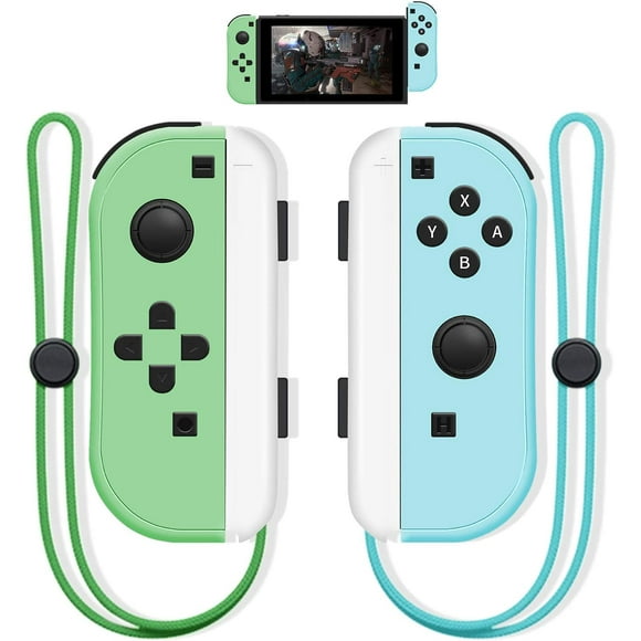 SINGLAND Joy Con Wireless Controller Replacement for Switch, Left Right Remote Controllers with Wrist Strap Support