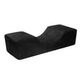 thumbnail image 2 of Almohada de extensión de pestañas profesional Almohada de salón de belleza de terciopelo Negro Negro Moda multicolor Xemadio LL-1053, 2 of 7