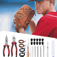 thumbnail image 6 of Glove Relacing Kit for Baseball Softball,Accessories Mitts Glove Care Repairing Kit Cutter Glove Locks Lacing Tools, 6 of 7