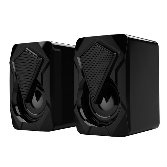 GJX 2026 New Computer Speakers,Stereo Usb Multimedia Speaker with Volume Control Usb,Pc Laptop Desktop Gaming Loudspeaker