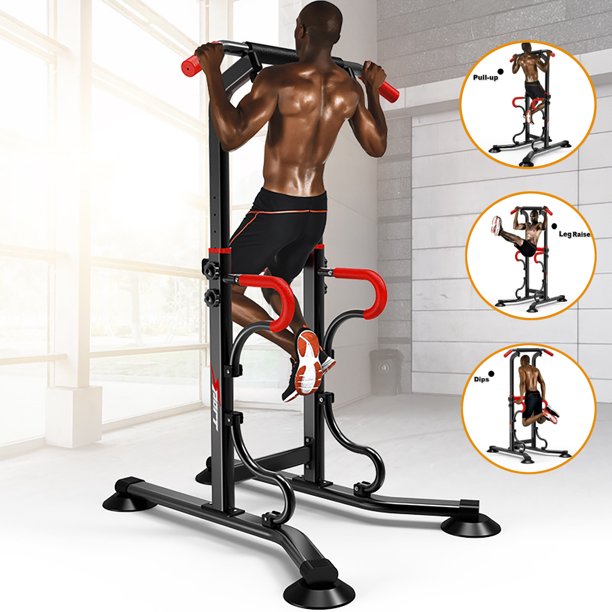 Power Tower Pull Up Bar Dip Station Dip Stands Multi