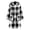 Black, variant on Cmtiyu Plaid Fleece Jackets Women, Long Sleeve Button Down Hooded Jacket, Warm Fall Winter Coats with Pockets, Wine S-2XL