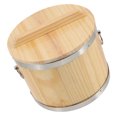 thumbnail image 3 of 1Pcs Household Rice Container Round Shape for Home Use and Catering, 3 of 9