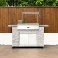 thumbnail image 1 of Gril d'Îlot Barbecue Argentin Infinity European Ledge de 65 Pouces, 1 of 22