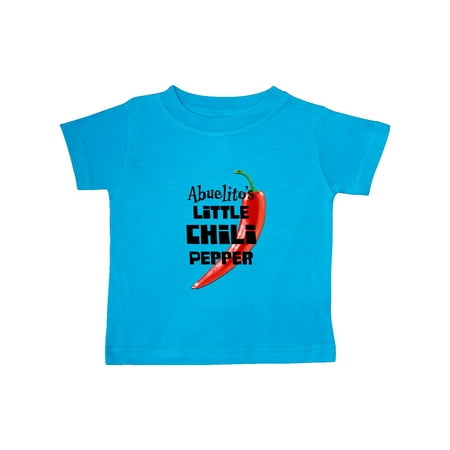 

Inktastic Abuelito s Little Chili Pepper Gift Baby Boy or Baby Girl T-Shirt