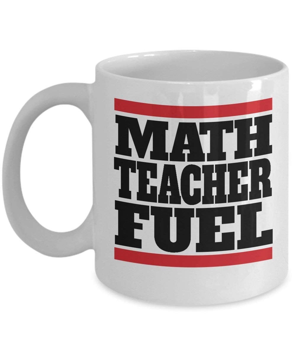 Math Teacher Fuel Coffee & Tea Gift Mug Appreciation Gifts - Walmart.com