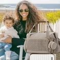 thumbnail image 3 of Nappy Bag Multifunctional Mommy Tote Large Capacity Shoulder Bag With Pacifier For Maternity And Baby Changing Travel Beach Bag Tote Large Capacity Travel Bags Bag Packing Bags for Traveling Vacuum, 3 of 3