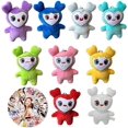 thumbnail image 1 of Tignapoo KPOP Twice Momo Plush Keychain Toy, 9-Piece Set, Perfect Gift for Kids and Adults, Soft PP Cotton, 10x7x6cm, 1 of 3