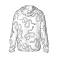 thumbnail image 2 of Picia Hand Drawn Snake Women's Men's UPF 50+ Sun Protection Hoodie Shirt Long Sleeve SPF Fishing Outdoor UV Hiking Lightweight Shirts-XX-Large, 2 of 9