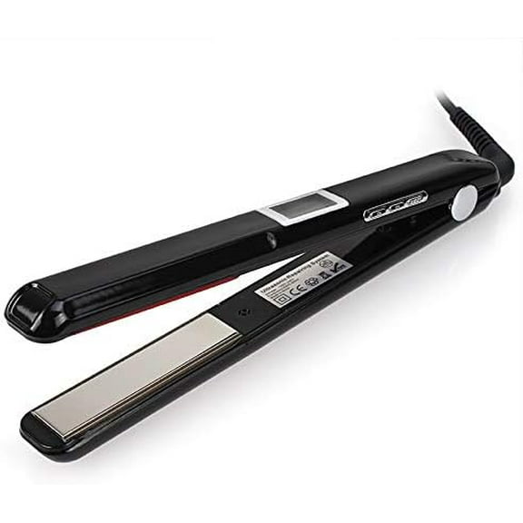 Ultrasonic Infrared Hair Care Iron, Professional Cold Iron Hair Care Straightner, Recovers The Damaged Hair Styler (Black)