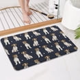 thumbnail image 4 of Jack Russell Terrier Bathroom Rugs Mat,Non Slip Microfiber Bathroom Rug,Rubber Backing,Soft Bathroom Mats for Bathroom Floor,Tub and Shower,17x27in(43x68cm), 4 of 5