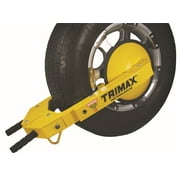 Trimax Locks  Ultramax Adjustable Wheel Lock - Yellow & Black