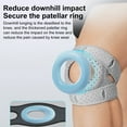 thumbnail image 3 of Patella Knee Brace Dual Patellar Tendon Support Strap for Meniscus Tear Pain Relief Adjustable Patellar Stabilizer Knee Pad for Runners Tennis Arthritis, 3 of 7