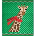 thumbnail image 4 of Old Glory Mens Big Giraffe Scarf Ugly Christmas Sweater Long Sleeve Sweatshirt, 4 of 6